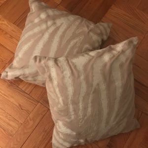 DVF “Zebra” Throw Pillow Covers